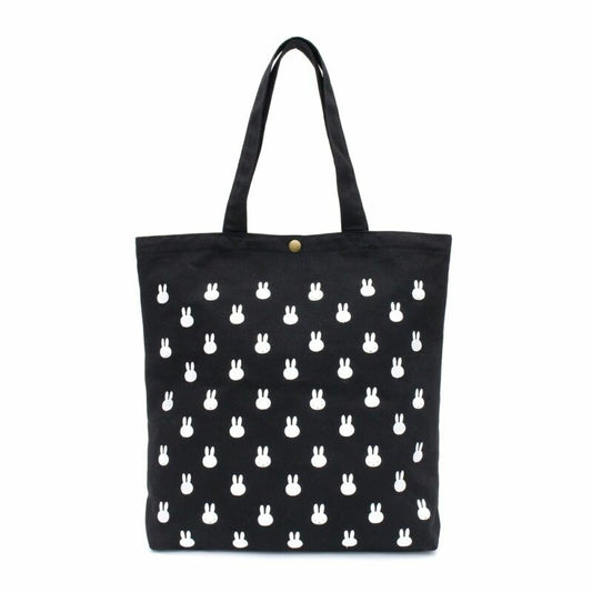 Miffy Face Tote Bag [Black]